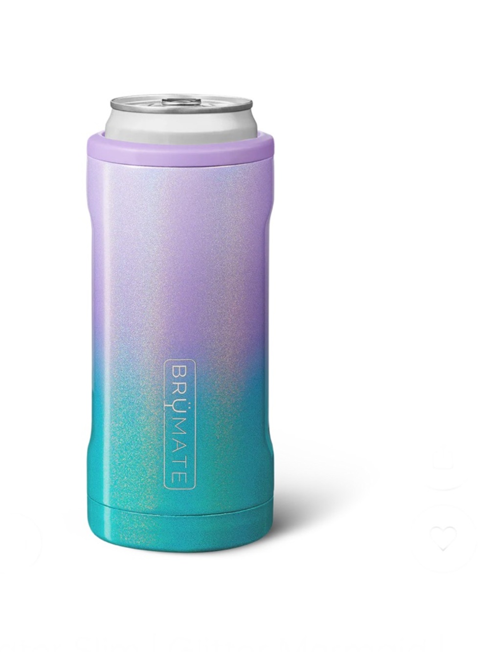 NEW! BRUMATE Mermaid Slim Can Cooler, Insulated, NWOT